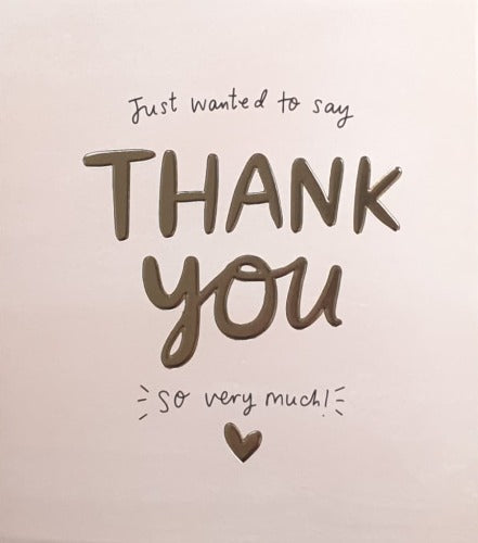 Thank You Card
