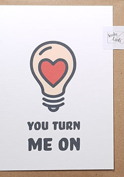 One I Love Card - Humour Recyclable and Eco Friendly Card