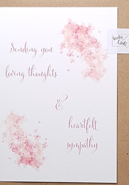 Sympathy Card Recyclable and Eco Friendly Card