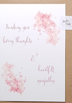 Sympathy Card Recyclable and Eco Friendly Card