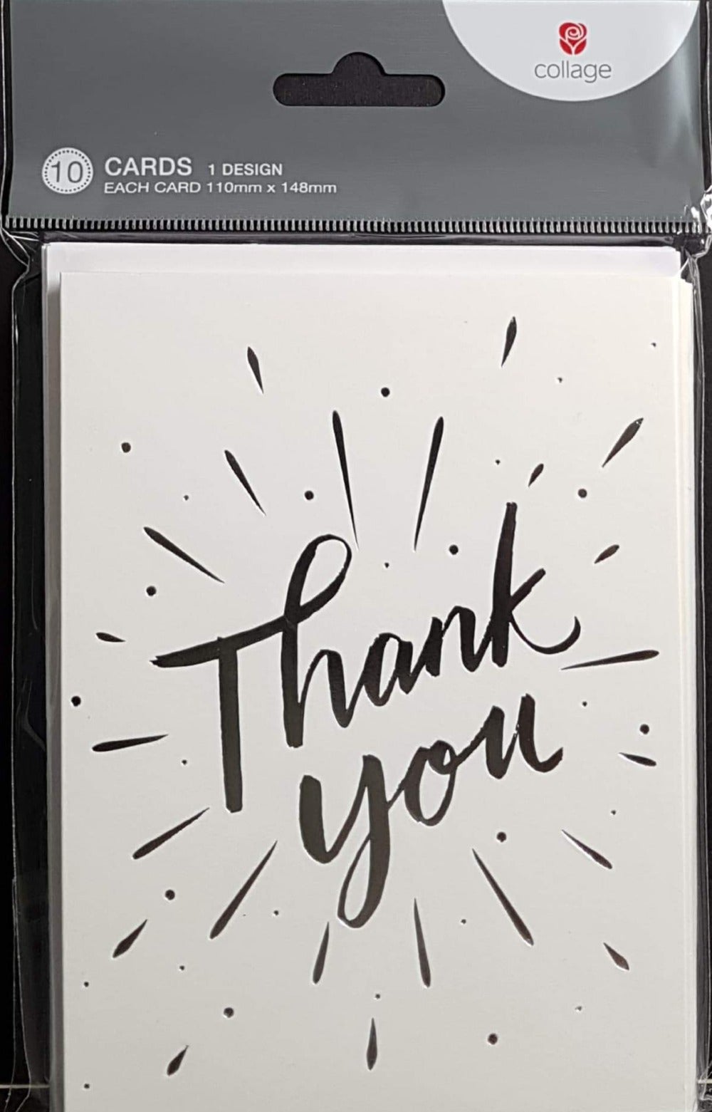 Pack Of Cards - Thank You & Silver Stripes