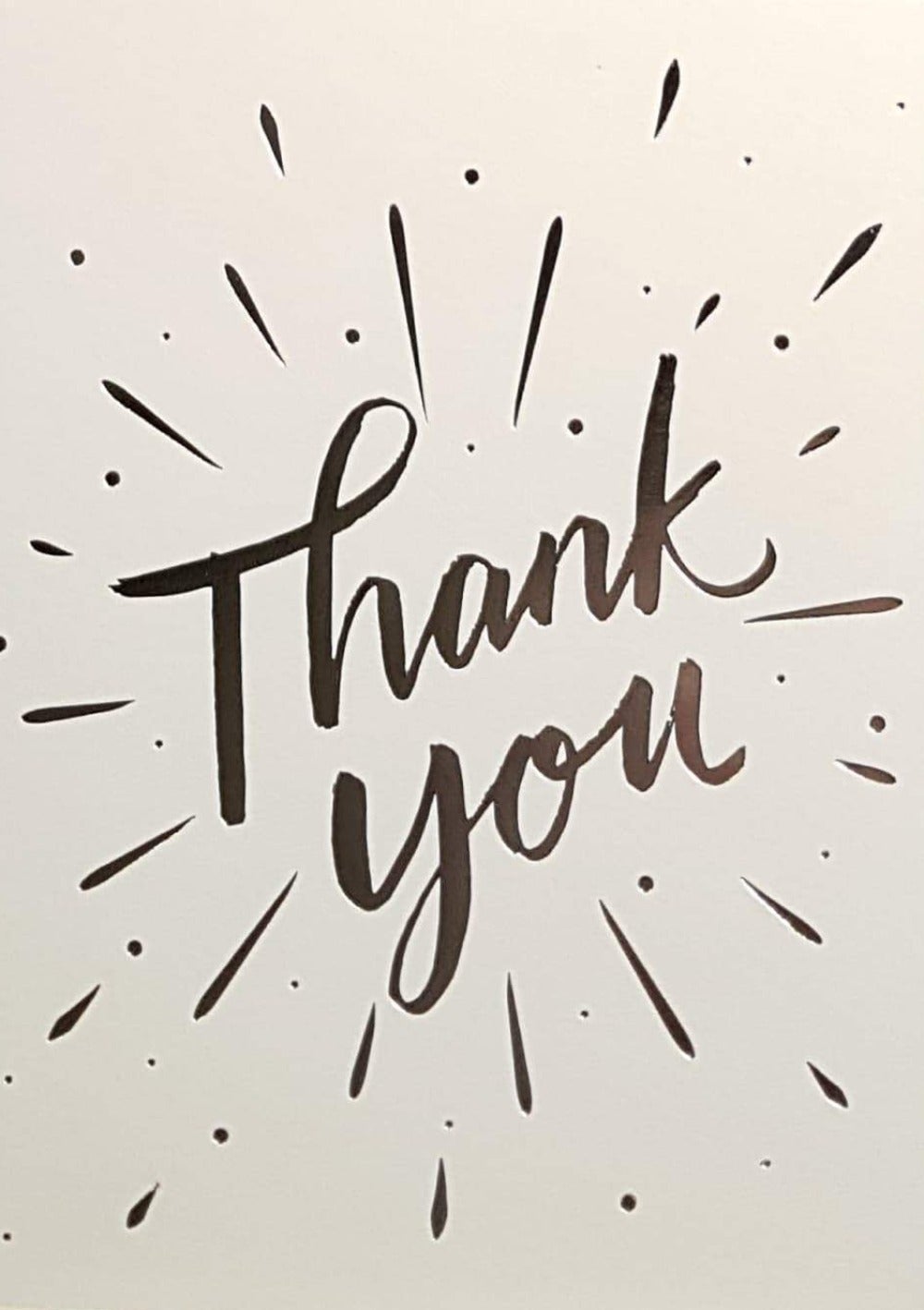 Pack Of Cards - Thank You & Silver Stripes