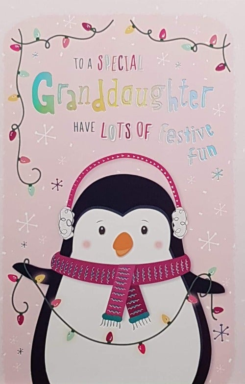 Granddaughter Christmas card