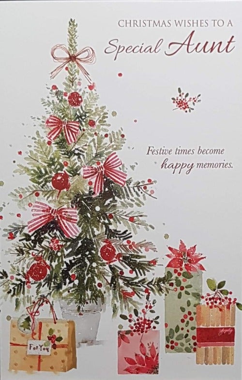 aunt christmas card