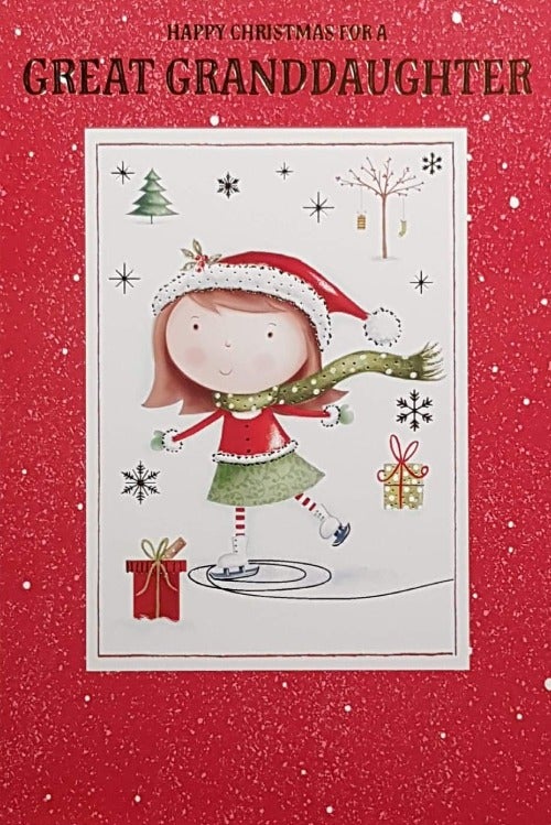 great granddaughter christmas card