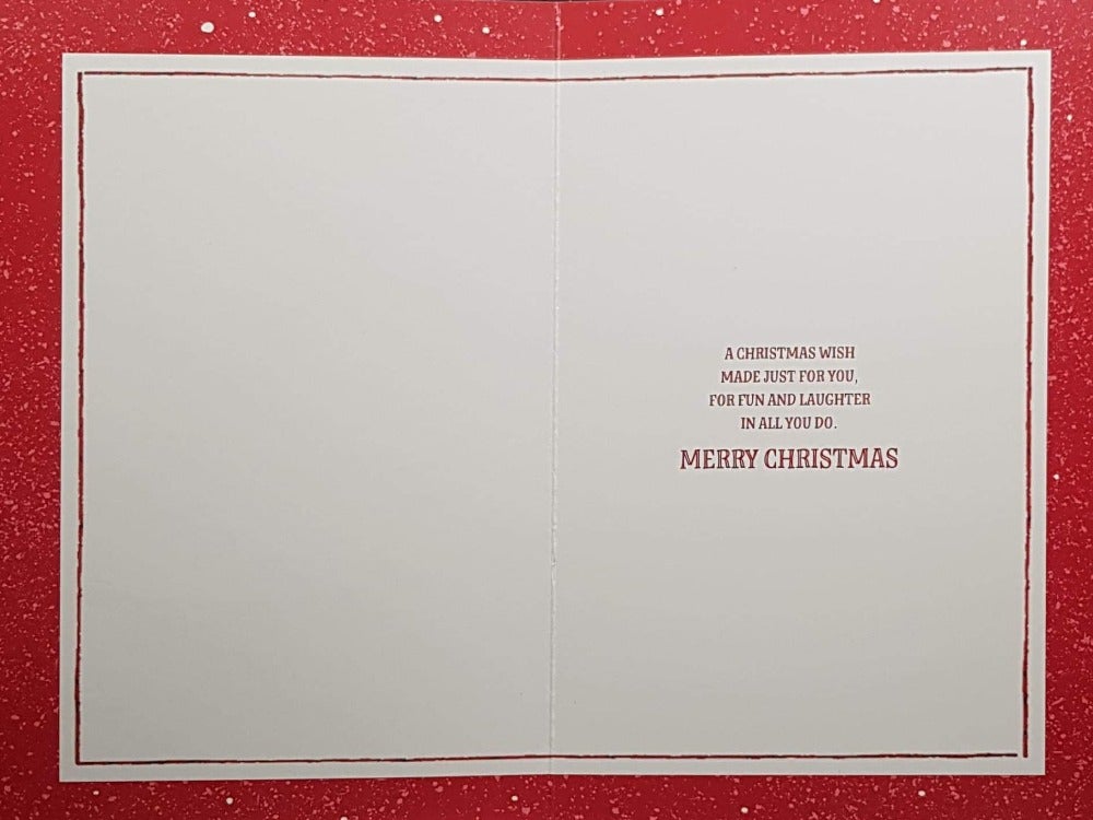 great granddaughter christmas card