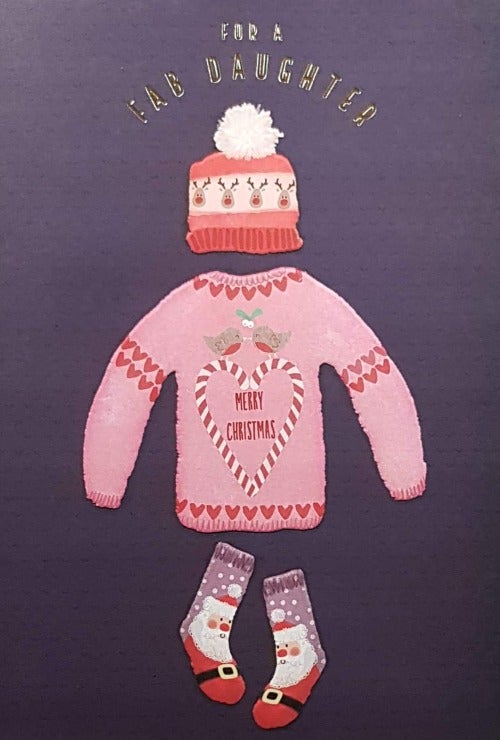 daughter christmas card