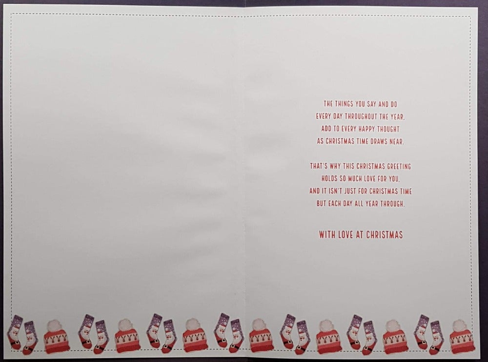 daughter christmas card