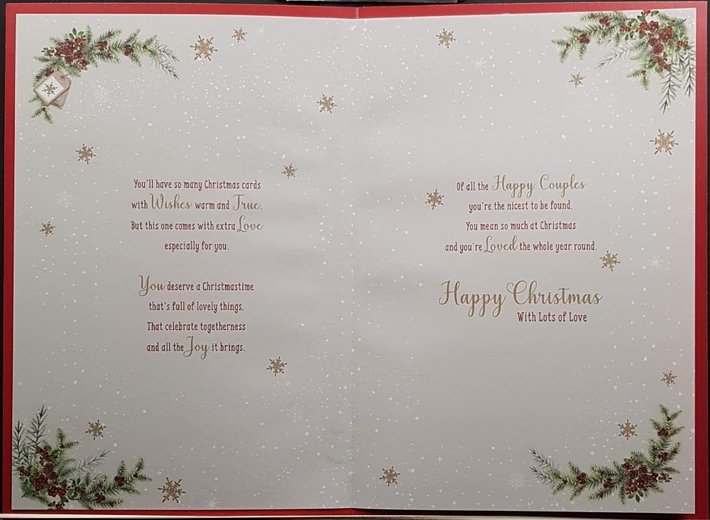 special couple christmas card