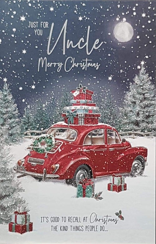 uncle christmas card