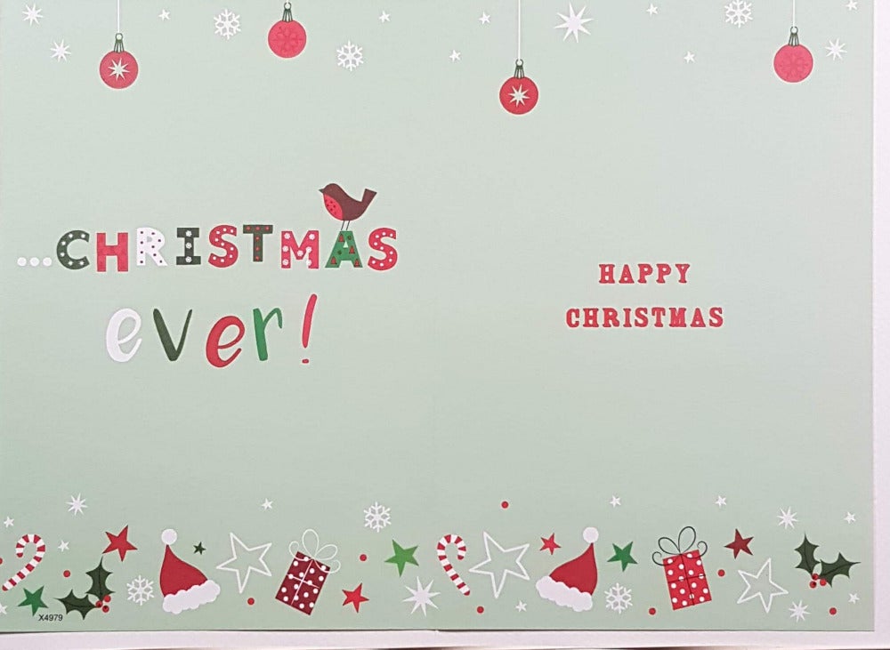 Dad Christmas Card - Wishing You The Best