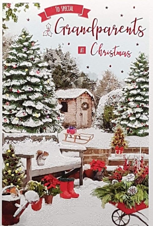 grandparents christmas card