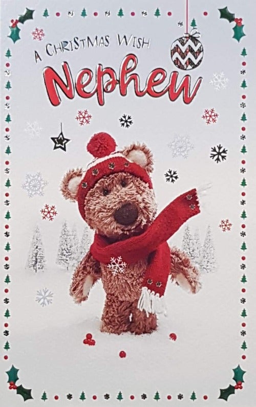 nephew chrismas card