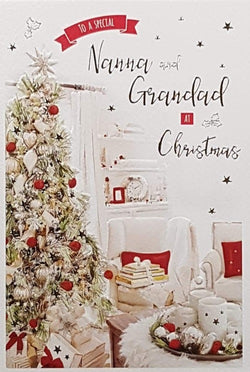 nanna and grandad christmas card