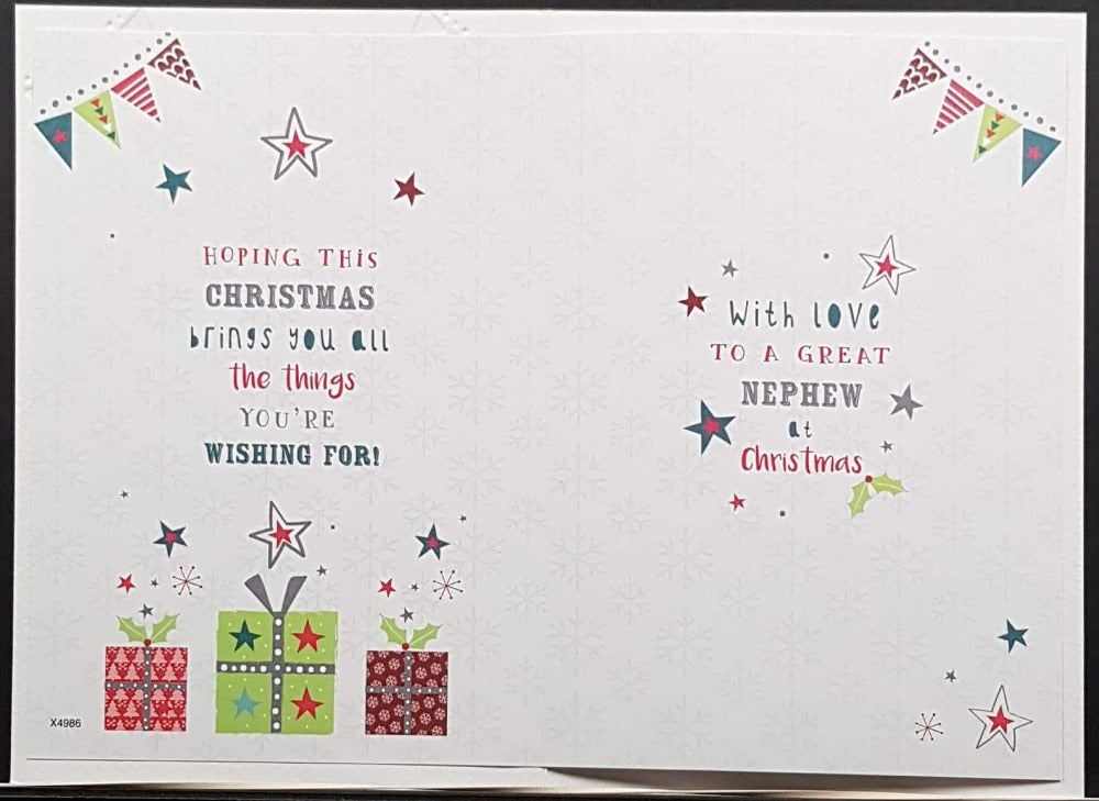 nephew christmas card