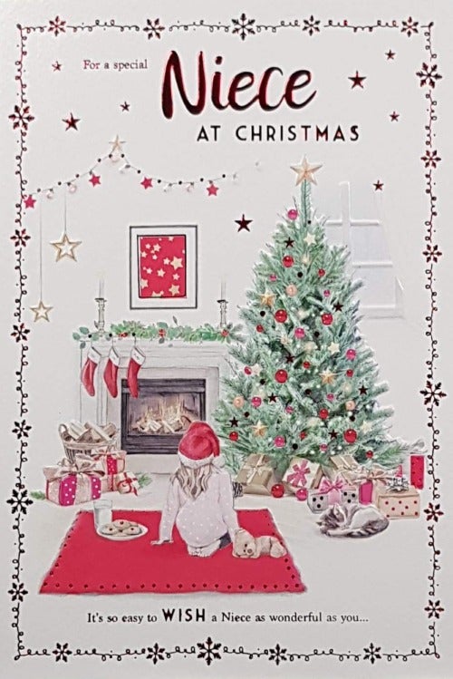 niece christmas card
