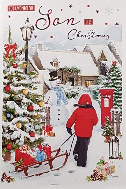 son christmas card