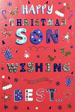 son christmas card