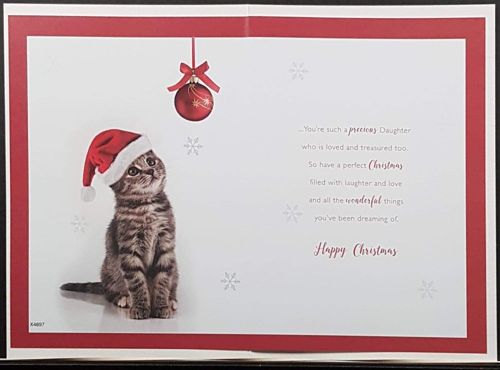 daughter christmas card