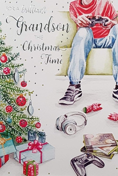 grandson christmas card