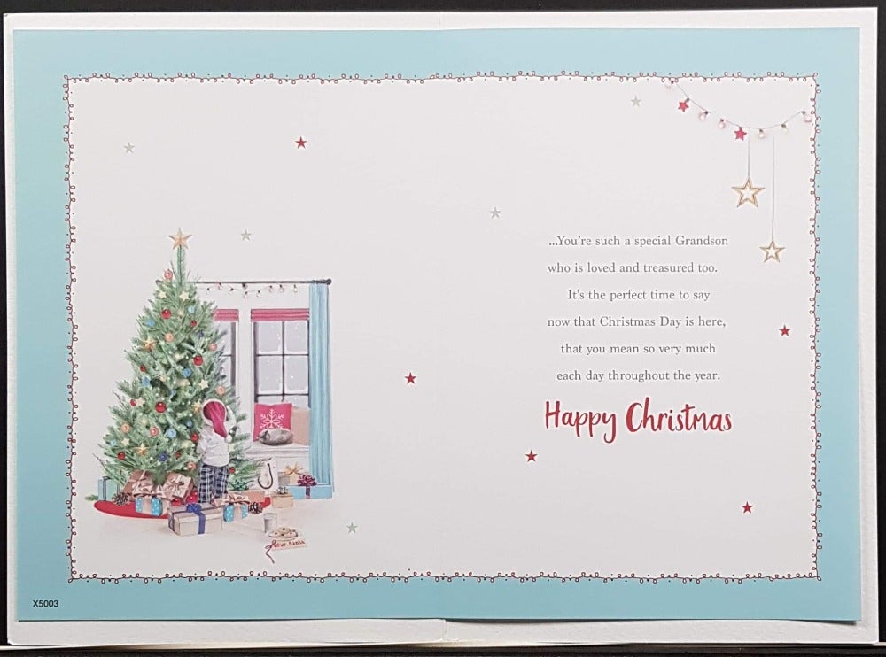 grandson christmas card