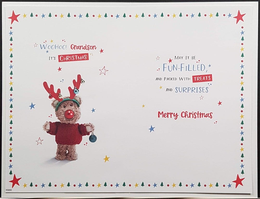 grandson christmas card