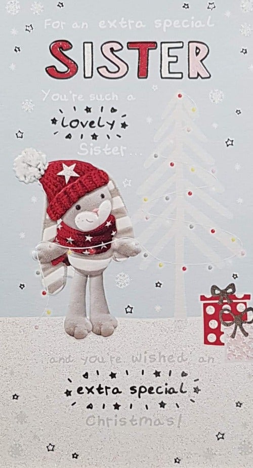 sister christmas card