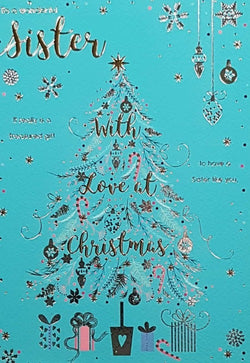 sister christmas card