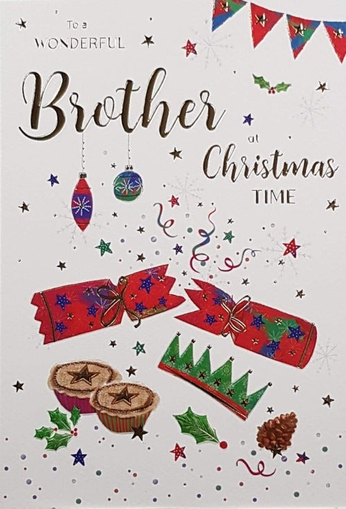 brother christmas card