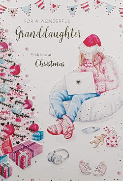 granddaughter christmas card