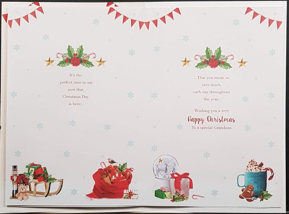 grandson christmas card