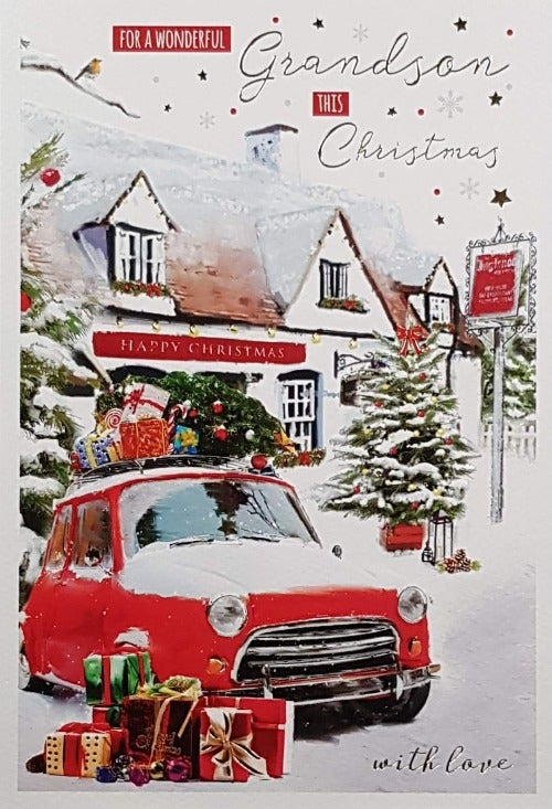 grandson christmas card