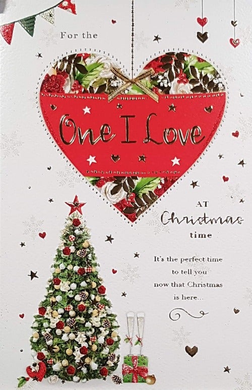 One I Love Christmas Card