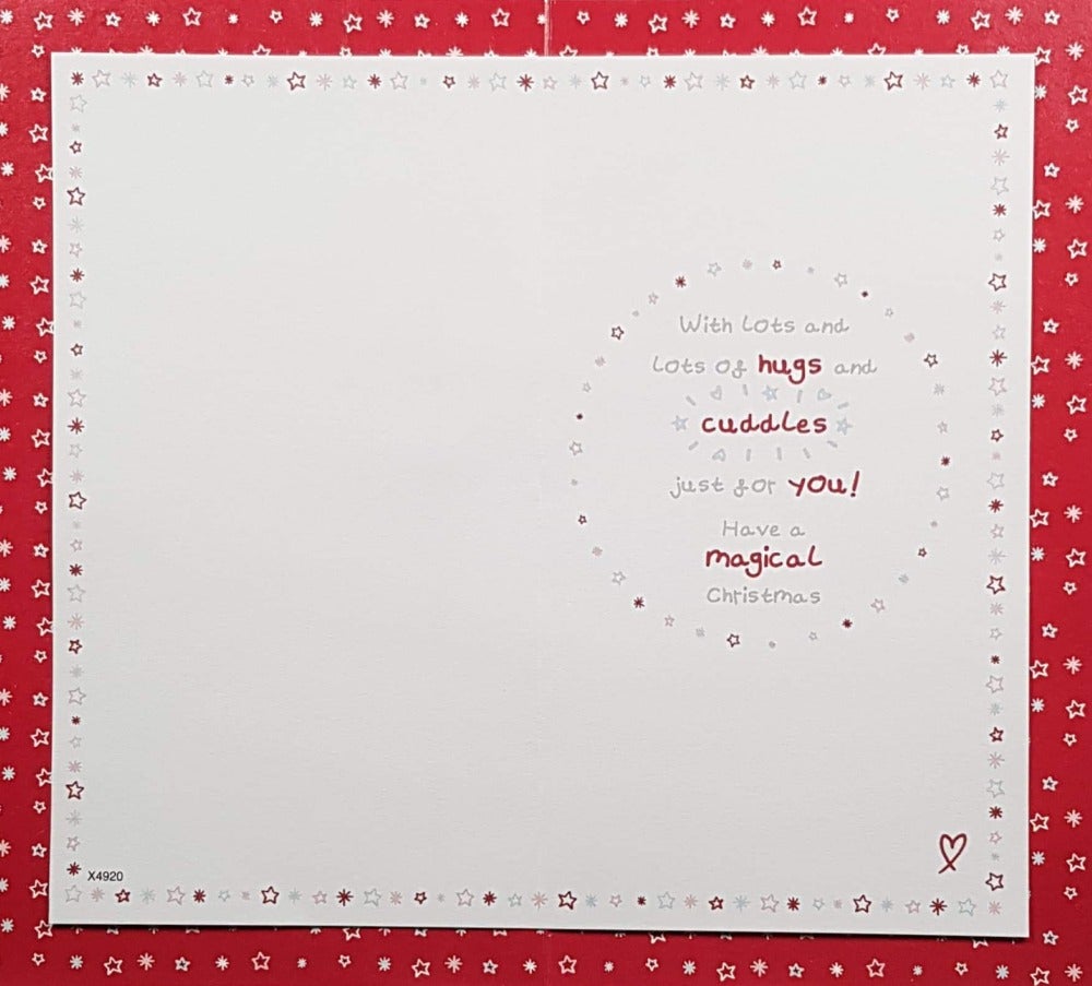 Granddaughter First Christmas Card