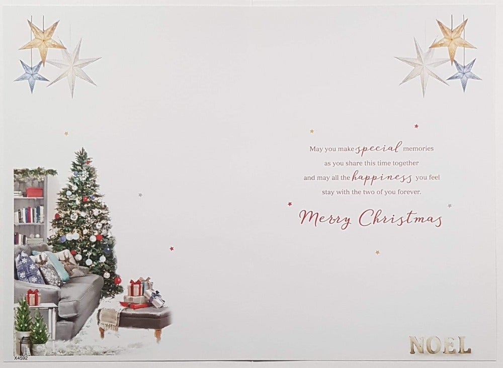 Grandson And His Wife Christmas Card