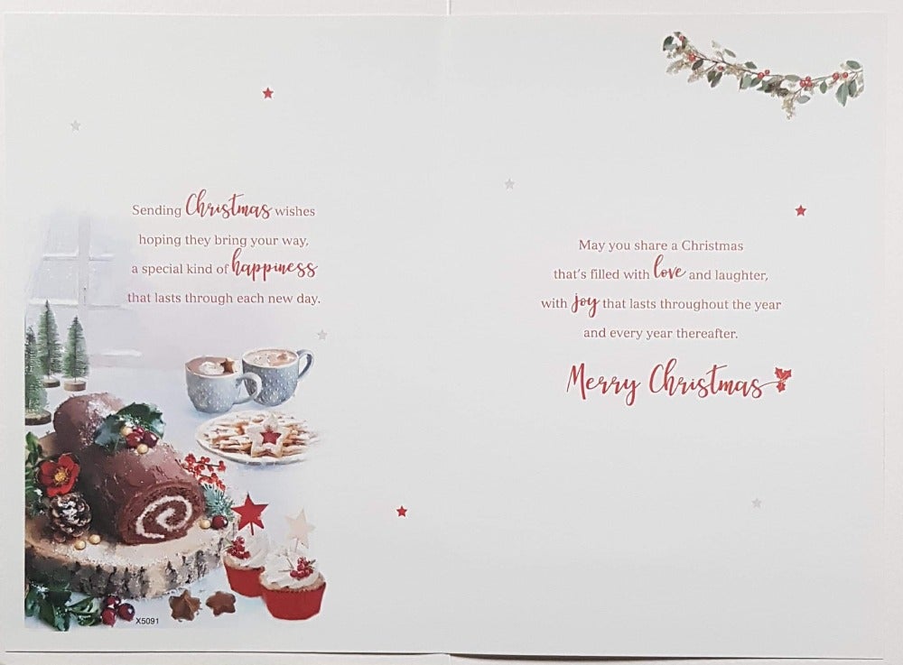 Son And His Partner Christmas Card