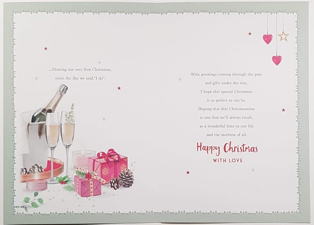 Husband And Wife First Christmas Card