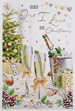 One I Love Christmas Card