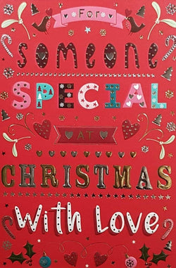 someone special christmas card
