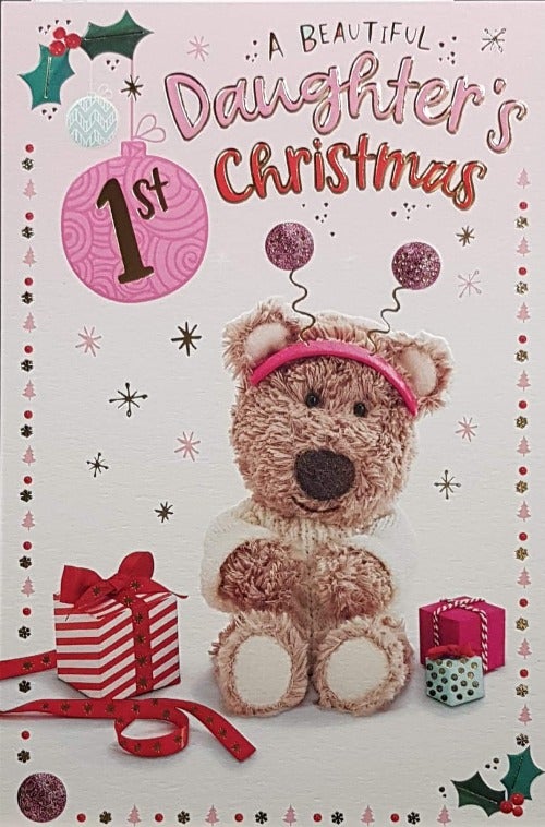 daughter first christmas card