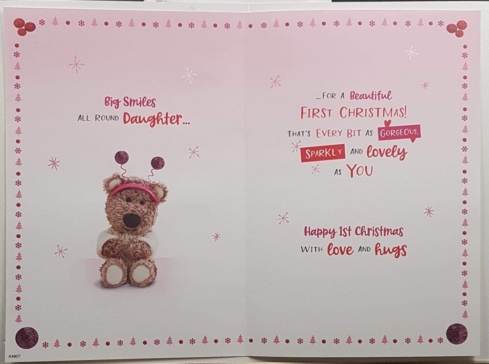 daughter first christmas card