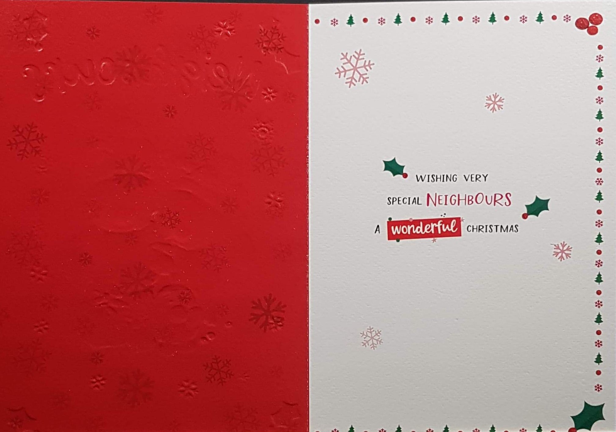 neighbours christmas card