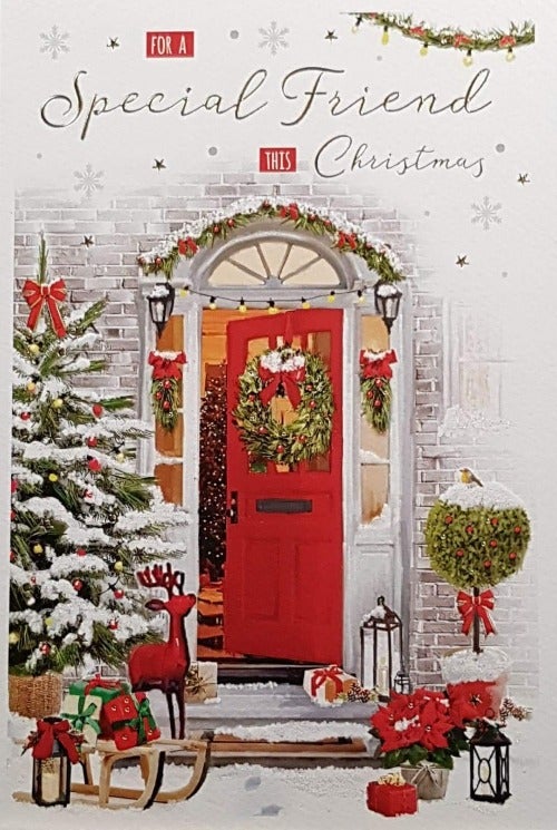 special friend christmas card