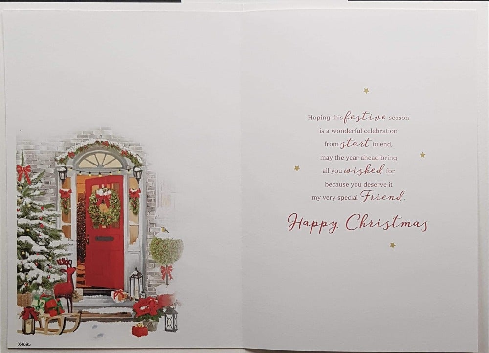 special friend christmas card
