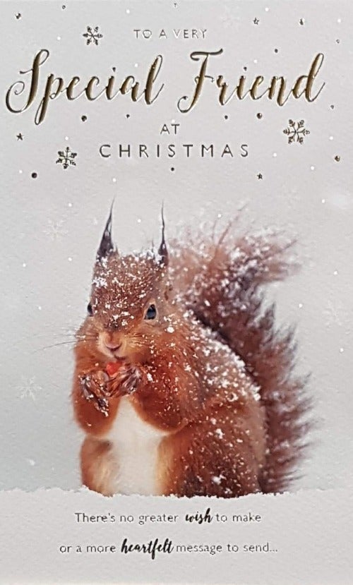 Special Friend Christmas Card