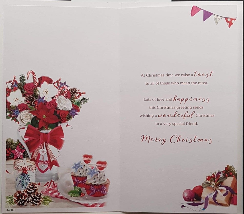 Special Friend Christmas card