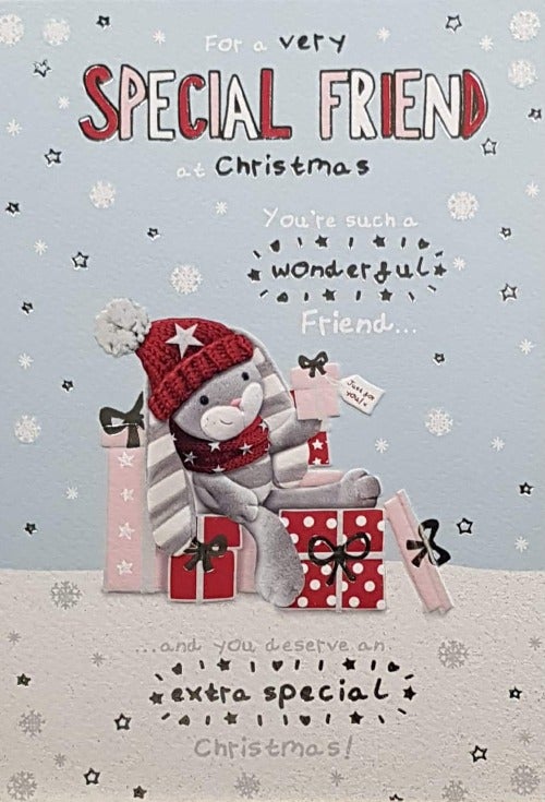 special friend christmas card