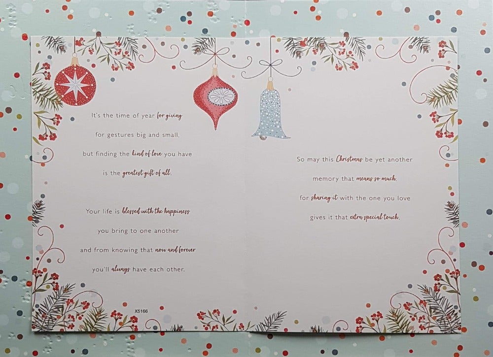 special couple christmas card