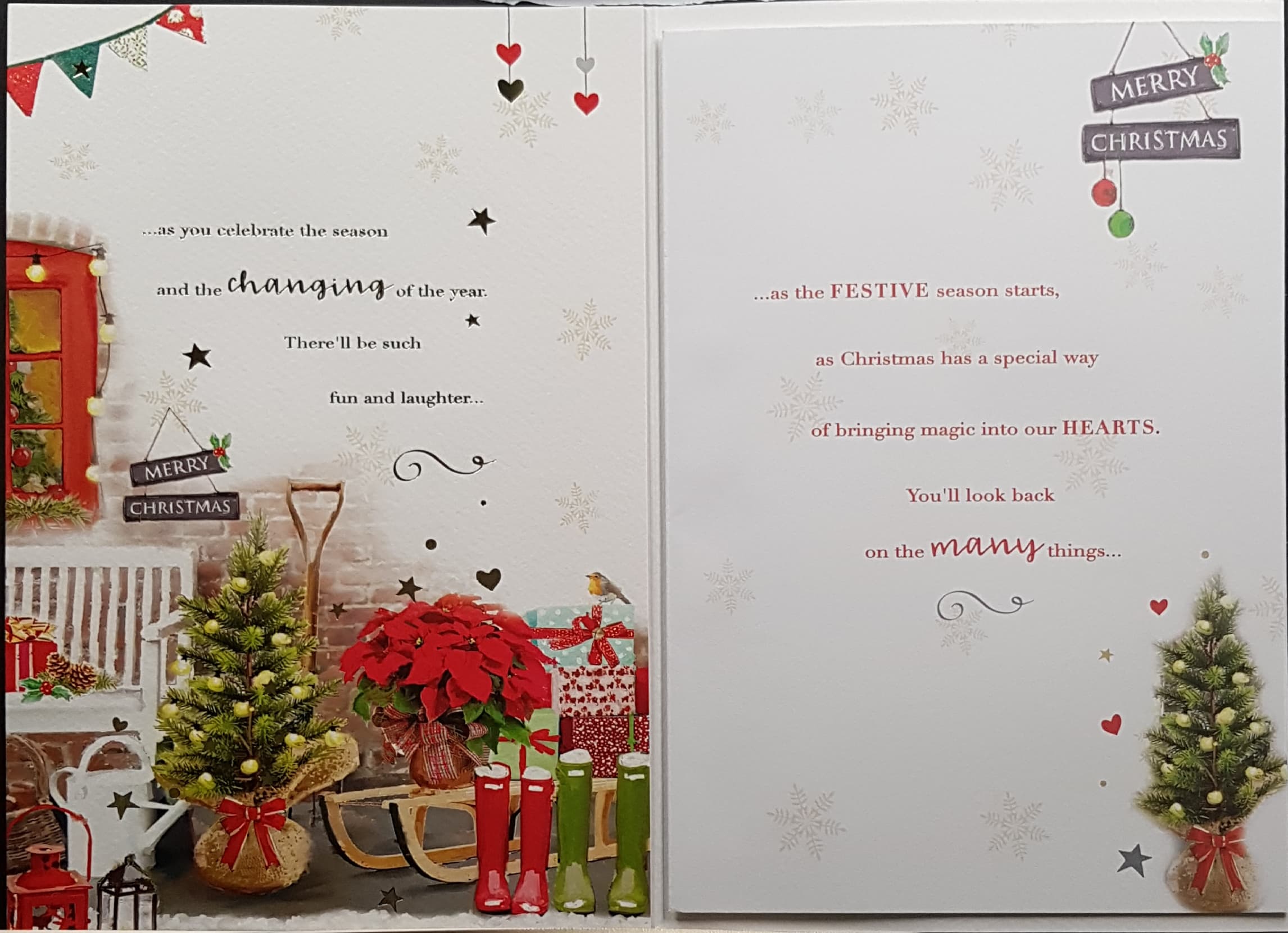 special couple christmas card