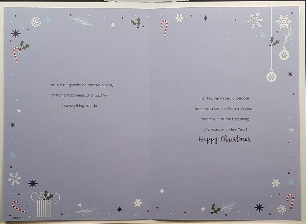 special couple christmas card